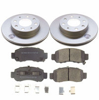 PowerStop Power Stop 00-06 Honda Insight Front Z17 Evolution Geomet Coated Brake Kit