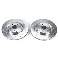 PowerStop Power Stop 04-07 Mercedes-Benz C230 Front Evolution Drilled & Slotted Rotors - Pair