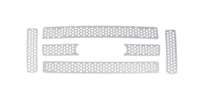Putco 09-12 Ford F-150 (Lariat & King Ranch Only) 6pc Grille Punch Stainless Steel Grilles