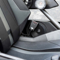 DS18 2015+ Polaris Slingshot Loaded Side Panel Enclosure w/2x PRO-SM6.2/PRO-GRILL6-MS/BK/ZXI-T1 Incl