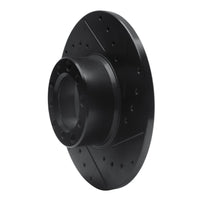 R1 Concepts R1 73-85 Mercedes-Benz 230 Front Right Drilled & Slotted Black Brake Rotor