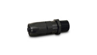Vibrant -6AN Male NPT Straight Hose End Fitting - 1/8 NPT