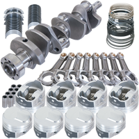 Eagle Chevy 454 1Pc 4.000in Crank 6.135in I-Beam Rods 43cc Dome 4.310in Pistons Rotating Assembly