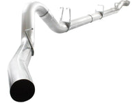 aFe Atlas Exhaust 5in DPF-Back Al Steel 11-13 GM Diesel Trucks V8-6.6L (td) LML