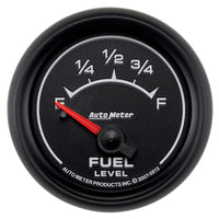 AutoMeter Gauge Fuel Level 2-1/16in. 0 Ohm(e) to 90 Ohm(f) Elec Es