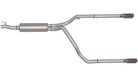 Gibson 04-05 Dodge Ram 1500 SLT 5.7L 2.5in Cat-Back Dual Split Exhaust - Stainless