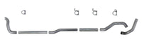 Diamond Eye Performance Diamond Eye KIT 4in TB MFLR RPLCMENT PIPE SGL AL: 2-WHEEL DRIVE ONLY 89-93 DODGE CUMMINS 5.9L