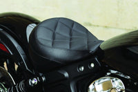 Mustang Motorcycle Mustang 00-07 Harley Softail Deuce Sport Touring Recessed Passenger Seat - Black