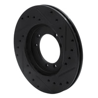 R1 Concepts R1 92-04 Hummer H1 Rear/Front Left Drilled & Slotted Black Brake Rotor