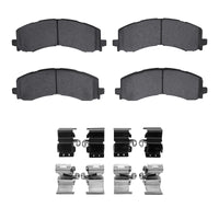 R1 Concepts R1 2021-2025 Ford F-150 Lightning Front Performance Off-Road/Tow Brake Pads & Hardware Kit