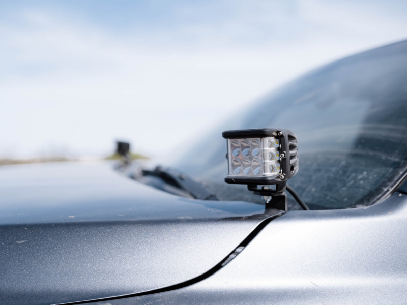 Cali Raised LED Cali Raised 2016-2023 Toyota Tacoma Low Profile Ditch Light Brackets Kit -No Switch