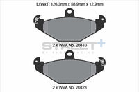 PAGID Racing T8150SP2001 STREET+ Brake Pads