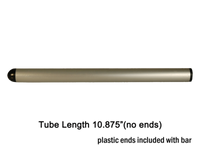 Vortex Racing Clip-On Standard Bar 10.875 Length- Silver