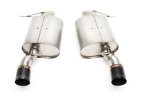Dinan 07-11 BMW 335i/335xi (E90) Free Flow Axleback Exhaust System - Black Tips