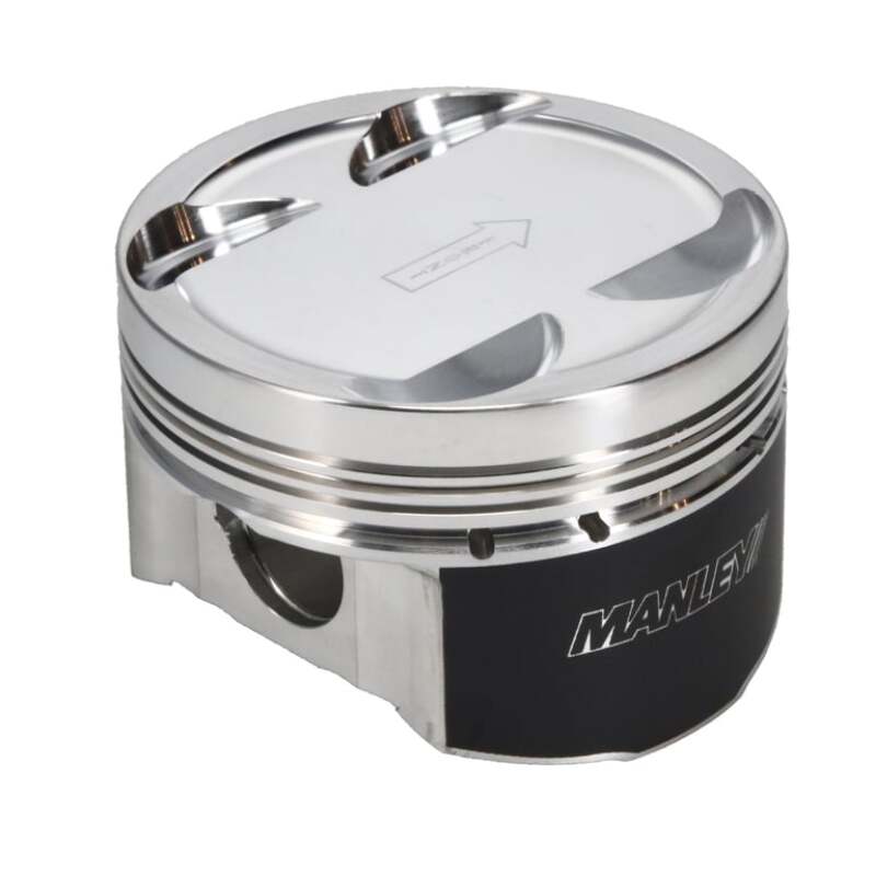 Manley Performance Manley 03-06 EVO VIII/IX 85.5mm Bore +0.5mm Over Size 10.5 CR Dish Extreme Duty Piston Set w/ Rings