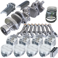 Eagle Chevy LT1350 1Pc 3.750in Crank 5.700in I-Beam Rods -18cc 4.060in Pistons Rotating Assembly