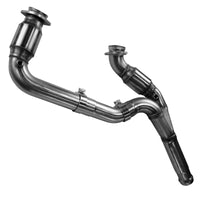 Kooks Headers Kooks 14+ GM 1500 Series Truck 6.2L 3in x OEM Out GREEN Cat SS Y Pipe Kooks HDR Req