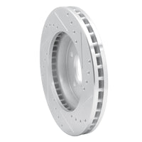R1 Concepts R1 01-07 Buick Rendezvous Front Left Drilled & Slotted Silver Brake Rotor