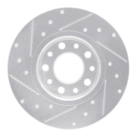 R1 Concepts R1 14-22 Chrysler 200 Rear Right Drilled & Slotted Silver Brake Rotor