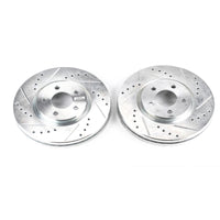 PowerStop Power Stop 03-09 Chrysler PT Cruiser Front Evolution Drilled & Slotted Rotors - Pair