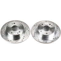PowerStop Power Stop 04-08 Acura TSX Rear Evolution Drilled & Slotted Rotors - Pair