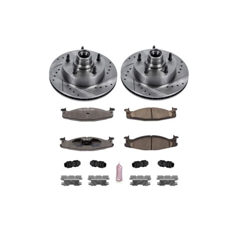 PowerStop Power Stop 94-01 Ford E-150 Front Z36 Truck & Tow Brake Kit