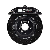 EBC Racing 03-12 Mazda RX-8 Black Apollo-4 Calipers 330mm Rotors Front Big Brake Kit