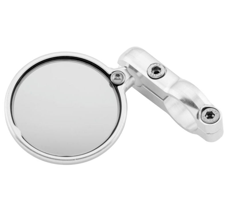 CRG Constructors CRG Blindsight 2 in. Round Bar-End Mirror - Silver