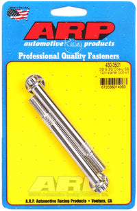 ARP SB and BB Chevy 3/8 12pt SS Pro Stock and Hi-Torque Starter Bolt Kit