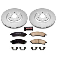 PowerStop Power Stop 04-09 Cadillac SRX Front Z17 Evolution Geomet Coated Brake Kit