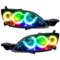 ORACLE Lighting Oracle Mazda 3 04-09 Halo Kit - ColorSHIFT w/ Simple Controller