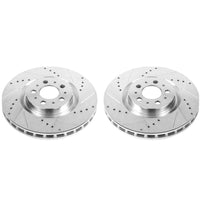 PowerStop Power Stop 04-07 Volvo S60 Front Evolution Drilled & Slotted Rotors - Pair