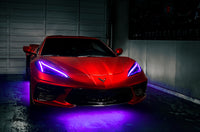ORACLE Lighting Oracle 20-21 Chevy Corvette C8 RGB+A Headlight DRL Upgrade Kit - ColorSHIFT 2