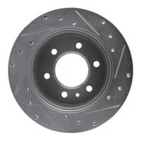 R1 Concepts R1 06-18 Dodge Sprinter 3500 Rear Left Drilled & Slotted Silver Brake Rotor