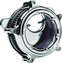 Performance Machine Vision Air Cleaner W/Bezel - Chrome