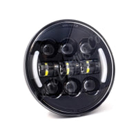 Letric Lighting 5.75in Integrated W/Switchbacks Turn Signal Black