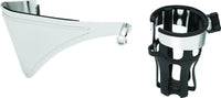 Kuryakyn Reflex Drink Holder Right Side HD Touring Passenger Mount 14 and Up Chrome