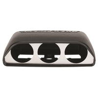 Autometer 08-11 Dodge Challenger Black Triple Dash Pod