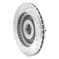 R1 Concepts R1 1991-1996 Buick Roadmaster Front Right Drilled & Slotted Silver Brake Rotor