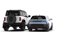Rally Armor 21-25 Ford Bronco NO-PL Plastic Rear Bumper Black Mud Flap BCE Pink Logo