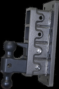 GEN-Y Hitch Gen-Y Mega Duty 2.5in Bolt-On 9in Drop 3K TW 21K Hitch w/GH-061 Dual-Ball/GH-062 Pintle Lock