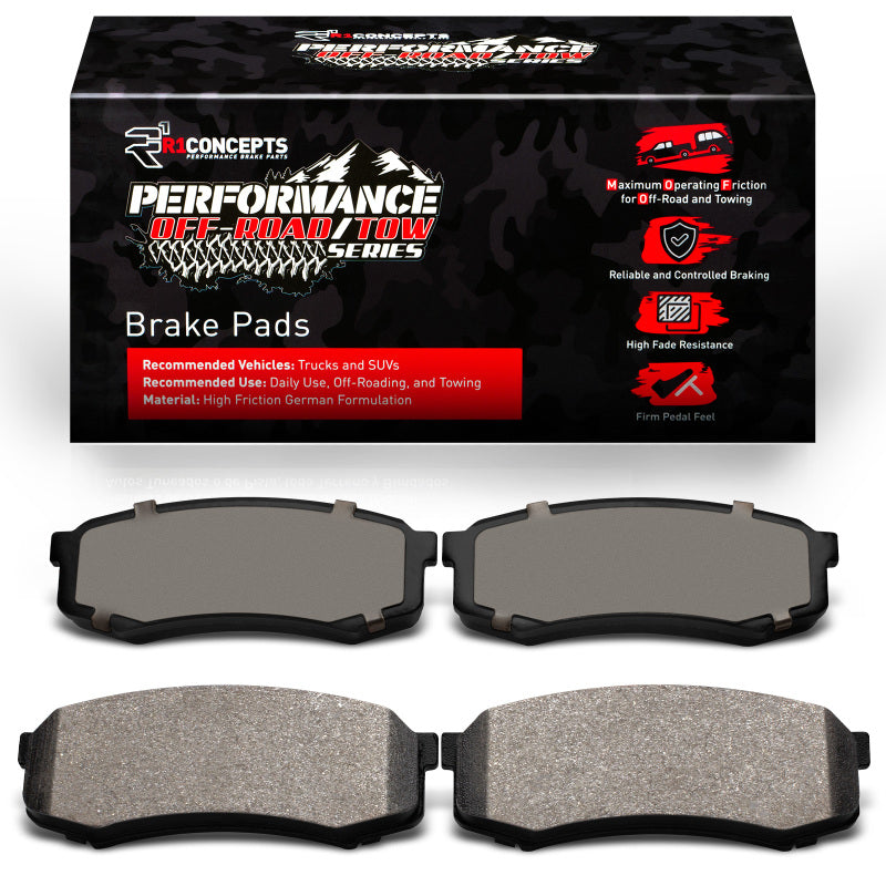 R1 Concepts R1 93-24 Toyota Land Cruiser Rear Off-Road/Tow Brake Pads