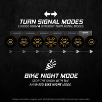 XKGLOW XK Glow Pro Series MotoTurnz - 1156 Flat Style Front