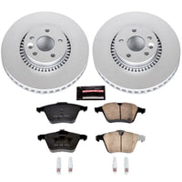 PowerStop Power Stop 15-18 Volvo S60 Front Z23 Evolution Sport Coated Brake Kit