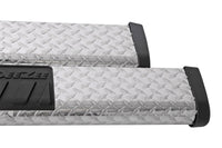 Dee Zee Universal Tubes - 6In Oval - Brite Tread Aluminum (ExtCab)