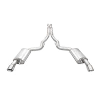 Stainless Works 2024 Mustang GT Catback Dual Tips Redline Sound X-Pipe Factory Connect Exhaust