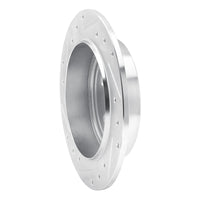 R1 Concepts R1 95-07 Chrysler PT Cruiser Rear Right Drilled & Slotted Silver Brake Rotor