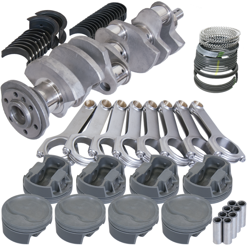 Eagle Chevy 400 3.875in Crank 6.000in H-Beam Stroker Rods -22cc 4.155in Pistons Rotating Assembly