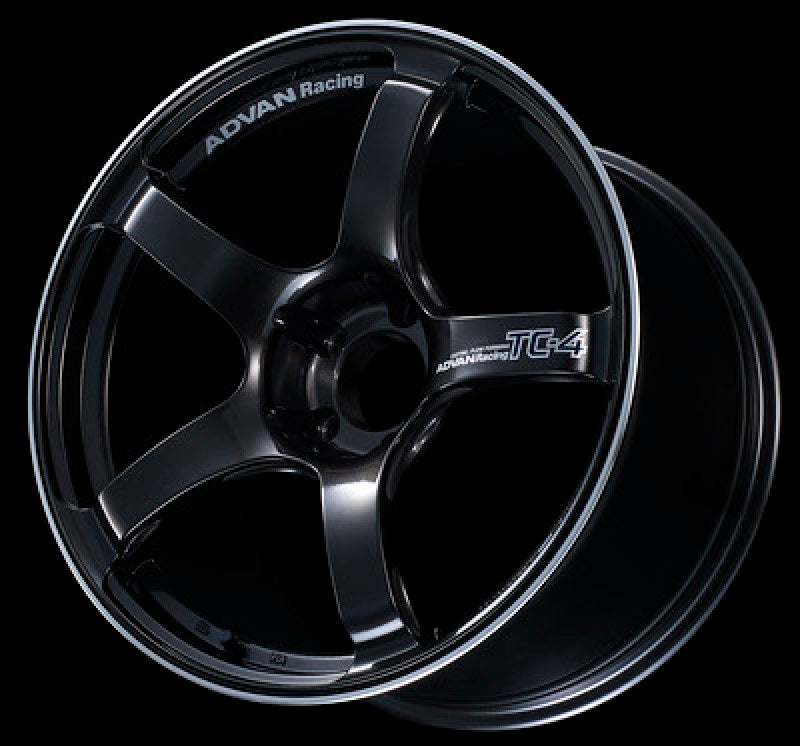 Advan TC4 15x6.0 +38 4x100 Black Gunmetallic and Ring Wheel