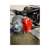 Baer Brakes 78-88 GM Malibu/El Camino/Monte Carlo/Regal 11in Classic Series Front Brake Kit - Red